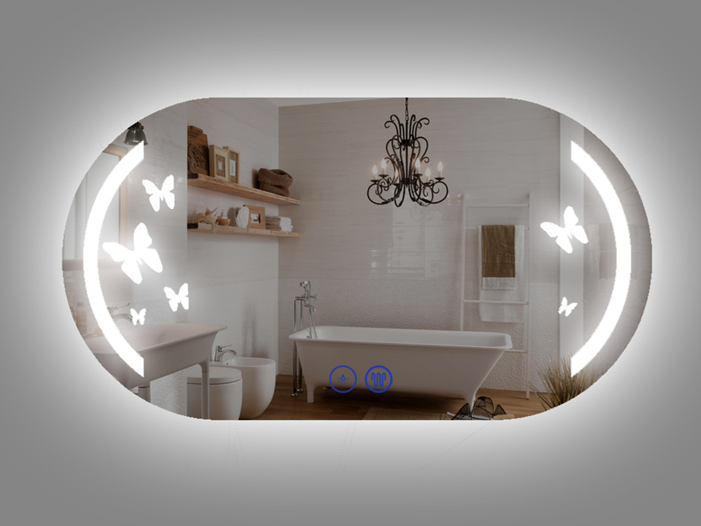 GD403 External Glow LED Mirror